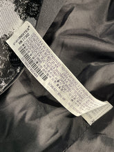 Load image into Gallery viewer, Zara Mens Black Gray Printed Long Sleeve One-Button Blazer Jacket Size 38