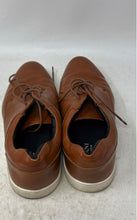 Load image into Gallery viewer, Alfani Mens Elston Brown Leather Round Toe Lace-Up Oxford Shoes Size 9M