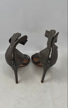 Load image into Gallery viewer, Joie Womens Elaine Gray Leather Open Toe Stiletto Heel Strappy Sandals Size 38.5
