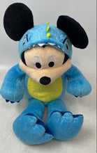 Load image into Gallery viewer, Disney Blue Silly Dino-Roaring Mickey Mouse Interactive Plush Toy Not Tested