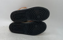 Load image into Gallery viewer, Nike Kids Jordan 1 Mid SE DV1341-800 White Orange Sneaker Shoes Size 13.5C