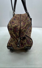 Load image into Gallery viewer, Liz Claiborne Womens Multicolor Printed Zipper Top Handle Travel Tote Bag