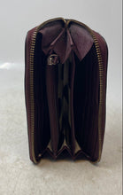 Load image into Gallery viewer, Kate Spade Womens Burgundy Saffiano Leather Continental Zip-Around Wallet
