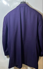 Load image into Gallery viewer, Giorgio Cosani Mens Purple Notch Lapel Single-Breasted Blazer Jacket No Size