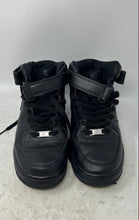 Load image into Gallery viewer, Nike Mens Air Force 1 Mid 315123-001 Black Lace-Up Sneaker Shoes Size 8.5