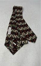 Load image into Gallery viewer, Modules Mens Multicolor Geometric Silk Adjustable Pointed Tie One Size
