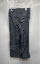 Load image into Gallery viewer, Banana Republic Womens Gray Flat Front Martin Fit Wide-Leg Dress Pants Size 6