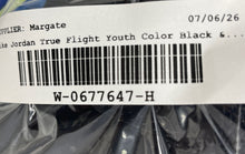 Load image into Gallery viewer, Nike Boys Air Jordan True Flight 343795-074 Black Blue Sneaker Shoes Size 4.5Y