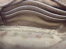 Load image into Gallery viewer, Authentic Tory Burch Womens Britten Brown Convertible Crossbody Bag Damaged