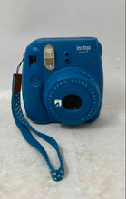Load image into Gallery viewer, Fujifilm Instax Mini 9 Blue Built-In Flash Instant Film Camera Untested