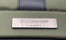 Load image into Gallery viewer, Duchamp Mens Green Black Adjustable Strap Inner Pockets Shoulder Backpack