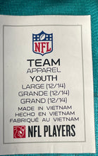 Load image into Gallery viewer, NFL Team Apparel Boys Aqua Miami Dolphins Jaylen Waddle #17 Jersey Size L 12/14