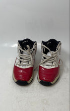 Load image into Gallery viewer, Nike Kids Air Jordan B'Loyal White Red Leather Lace-Up Basketball Shoes Size 1Y