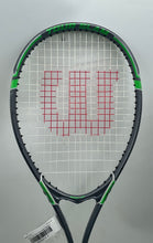 Load image into Gallery viewer, Wilson Tour Slam Gray Green Recreational Stop Shock Pads Tennis Racket