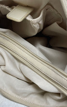 Load image into Gallery viewer, Stone Mountain Womens Beige Leather Adjustable Strap Inner Pocket Shoulder Bag