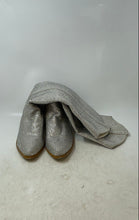 Load image into Gallery viewer, Unbranded Womens Silver Rhinestone Side Zip Cowgirl Western Boots Size 8