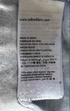 Load image into Gallery viewer, Calvin Klein Mens Blue White Printed Cotton Long Sleeve Button-Up Shirt Size XL