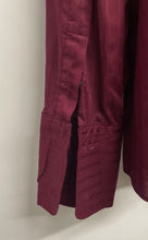 Load image into Gallery viewer, Alfani Mens Wine Striped Cotton Long Sleeve Collared Button-Up Shirt Size XL