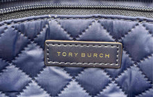 Load image into Gallery viewer, Authentic Tory Burch Womens Orange Adjustable Strap Lined Crossbody Bag Stained