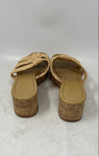 Load image into Gallery viewer, J. Crew Womens Beige Wedge Heel Slip-On Platform Fisherman Sandals Size 7
