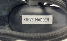 Load image into Gallery viewer, Steve Madden Womens Drama DRAM01S1 Black Open Toe Stiletto Strappy Heels Size 7M