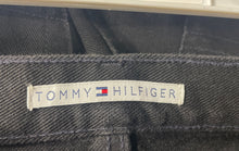 Load image into Gallery viewer, Tommy Hilfiger Womens Black Denim Pockets Dark Wash Straight Leg Jeans Size 6