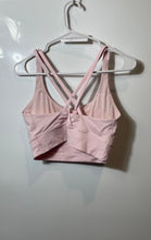 Load image into Gallery viewer, Lululemon Womens Energy Longline Pink Strappy Back Activewear Sports Bra No Size