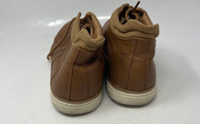 Load image into Gallery viewer, Alessi Sport Mens Brown Leather Mid Top Lace-Up Sneaker Shoes Size 11