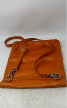 Load image into Gallery viewer, Maurizio Taiuti Womens Orange Inner Detachable Strap Shoulder Crossbody Purse