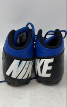 Load image into Gallery viewer, Nike Kids Vapor Pro 3/4 Black Blue Lace-Up Football Cleats Size 4.5Y