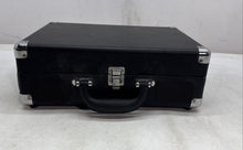 Load image into Gallery viewer, Victrola Black 3 Speed Bluetooth Suitcase Turntable Record Player Not Tested