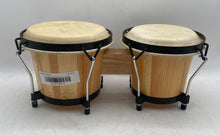 Load image into Gallery viewer, MUSICUBE Percussion Brown Color Musical Instrument Bongo Drums Pair