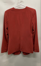 Load image into Gallery viewer, Forever 21 Womens Terracotta Long Sleeve Shawl Lapel Open Front Blazer Size M