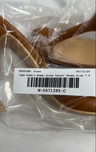 Load image into Gallery viewer, Cape Robbin Womens Lithe Brown Open Toe Slip-On Spool Mule Heels Size 7.5
