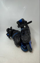 Load image into Gallery viewer, Schwinn Unisex ABEC 7 Black Blue Ratchet Buckle Adjustable Inline Skates Sz 8/9