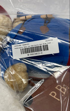 Load image into Gallery viewer, Paddington Bear Plush Toy Red Boots Hat Blue Coat Suitcase Rainbow
