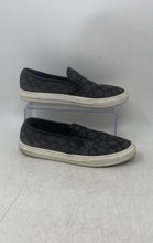 Load image into Gallery viewer, Coach Womens C115 G1909 Gray Signature Print Slip-On Sneaker Shoes Size 8.5B