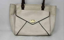 Load image into Gallery viewer, Kate Spade New York Womens Johanna White Leather Envelope Tote Purse