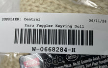 Load image into Gallery viewer, Zuru Fuggler Keyring Doll Beige Plush Stuffed Animal Addo Clip On Toy With Tags