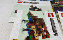Load image into Gallery viewer, LEGO Minecraft Multicolor Instruction Manuals Books Lot Of 9 Pcs