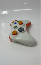 Load image into Gallery viewer, Microsoft Xbox 360 White Orange Wireless Gaming Controller Not Tested