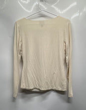 Load image into Gallery viewer, I.N.C International Concepts Womens Beige Long Sleeve Blouse Top Size Small