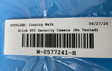Load image into Gallery viewer, Blink XT2 Add-On Two-Way Audio 1080p HD Video Security Camera Not Tested