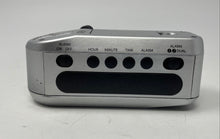 Load image into Gallery viewer, Sharp SPC100 Black Silver LED Display Snooze Digital Alarm Clock Not Tested