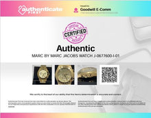 Load image into Gallery viewer, Authentic Marc by Marc Jacobs Women's Gold-Tone Watch