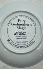 Load image into Gallery viewer, Franklin Mint Porcelain Fairy Godmother’s Magic Limited Edition Collector Plate