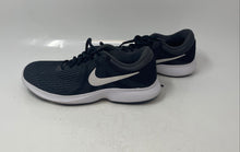 Load image into Gallery viewer, Nike Womens Revolution 4 908999-001 Black White Lace-Up Sneakers Shoes Size 7