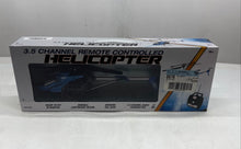 Load image into Gallery viewer, Unbranded Black Blue Ready Fly 3.5 Channel Remote Controlled Mini RC Helicopter