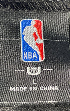 Load image into Gallery viewer, NBA Mens Black Miami Heat Short Sleeve Button Front Basketball Shirt Size Large