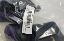 Load image into Gallery viewer, Nike Kids Jordan 12 Retro Black Purple Lace-Up Sneaker Shoes Size 11C